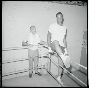 John Rankin Stepping into a Boxing Ring