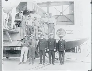 John Rogers and Flight Crew