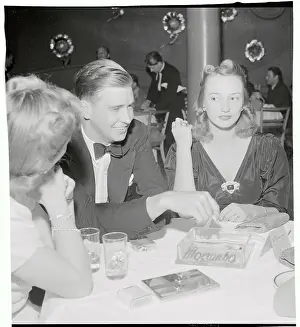 John Aspinwall Roosevelt Prints: John Roosevelt and Anne Clark at Dinner