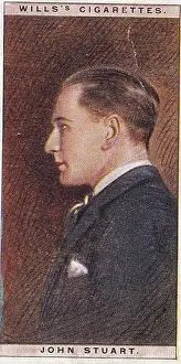 John Stuart, Cinema Stars series, H O Will's collectible tobacco card, 1928
