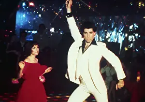 John Travolta Dancing in Saturday Night Fever