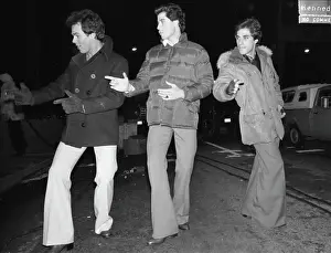 John Travolta on Location Filming Saturday Night Fever