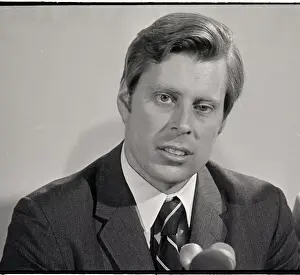 John Tunney Is Shown; Headshoulders