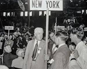 John W Prints: John W. Davis Attending Democratic Convention