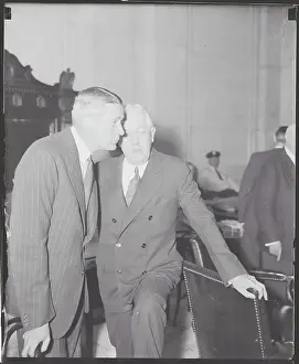 John W. Davis with George Whitney
