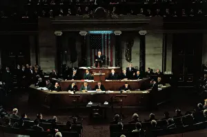 John W McCormack Addressing Congress