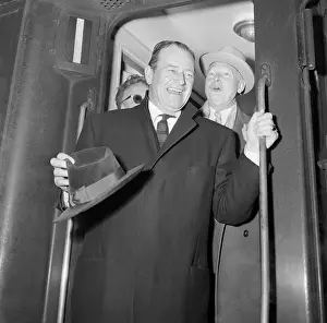 John Wayne Arriving In Paris