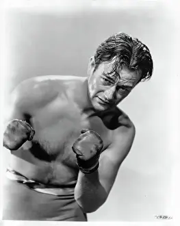 Lac0021 Prints: John Wayne In Conflict