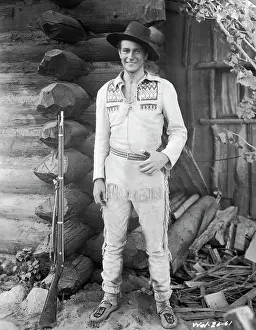 John Wayne in Costume for The Big Trail