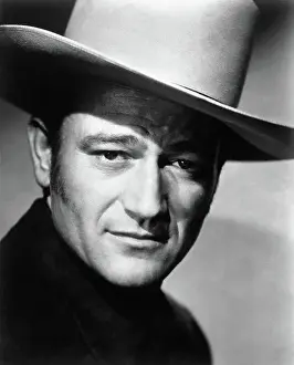 John Wayne in a Cowboy Hat