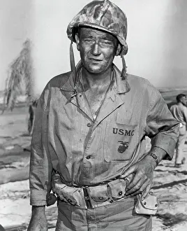 John Wayne Sands of Iwo Jima