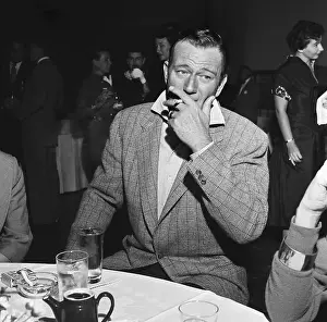 Smokes Prints: John Wayne On The Town