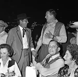 Cowboy Prints: John Wayne On The Town