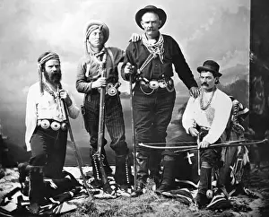 Belt Buckle Prints: John Wesley Powell in Frontiersman Clothing