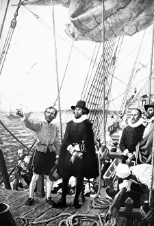 Governor Prints: John Winthrop Aboard the Arabella