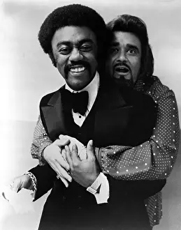 6 25 15 Ochs Prints: Johnnie Taylor And Wolfman Jack Portrait