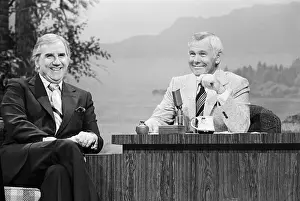 Television Set Prints: Johnny Carson and Ed McMahon on The Tonight Show