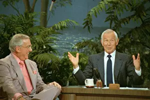 Burbank Prints: Johnny Carson and Ed McMahon on The Tonight Show