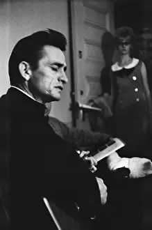 Folk Music Prints: Johnny Cash At The New York Folk Festival