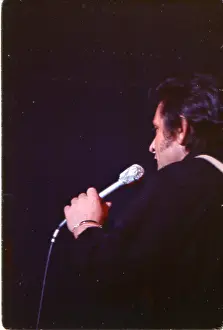 Johnny Cash Performing