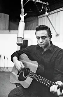 Johnny Cash Recording