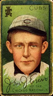 Arc0009001 Prints: Johnny Evers Baseball Card