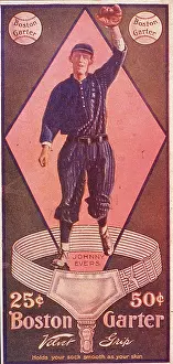 Arc0009001 Prints: Johnny Evers For Boston Gater