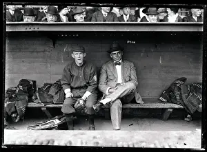 Johnny Evers and George Stallings at World Series
