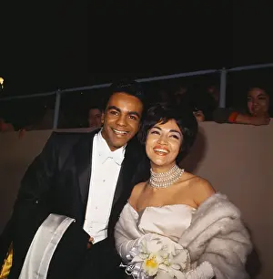 Johnny Mathis and Merrian Colon