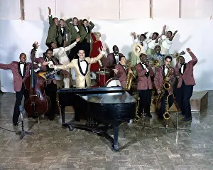 Johnny Otis Orchestra Full Color Portrait