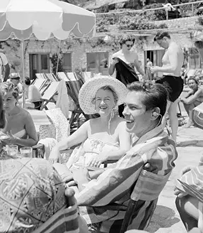 Johnny Ray and Gracie Fields Relaxing