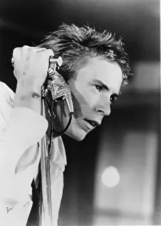 Johnny Rotten of The Sex Pistols