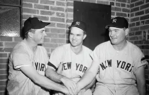 Teammate Prints: Johnny Sain, Johnny Hopp & Johnny Mize