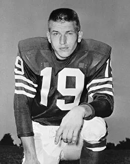 Quarterback Prints: Johnny Unitas of the Baltimore Colts