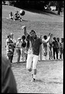 Westminster Prints: Johnny Unitas Exercises at Baltimore Colts Training Camp