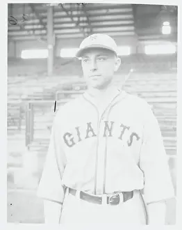 Johnny Vergez in Baseball Uniform