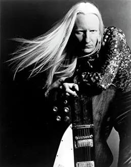 Johnny Winter portrait Session