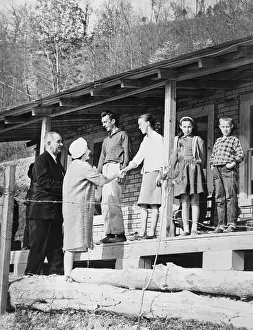 Johnson Meets Poor Family