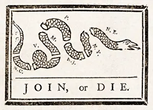 The Pierce Archive Prints: Join or Die