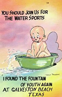 Comic Prints: You should join us for the water sports