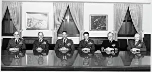Joint Prints: Joint Chiefs Of Staff Seated/Table