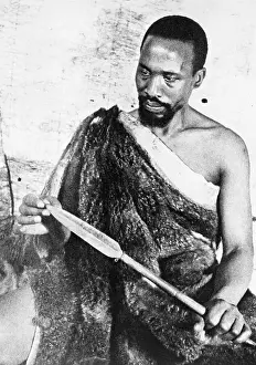 Rebel Prints: Jomo Kenyatta with Spear