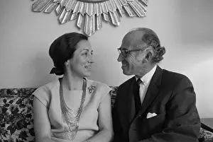 Salk Prints: Jonas Salk and Francoise Gilot