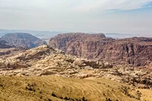 Images Dated 23rd October 2016: Jordanian Desert Surrounding Petra