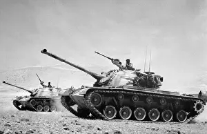 Posture Prints: Jordanian Tanks on the Israeli Border