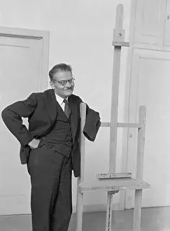 Jose Clemente Orozco Standing with Hands on his Hips