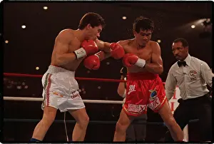 Eyes Closed Prints: Jose Luis Ramires and Julio Cesar Chavez