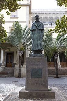 Images Dated 5th September 2016: Jose Murphy statue, 1774-1841, liberal politician, Santa Cruz, Tenerife, Canary Islands, Spain