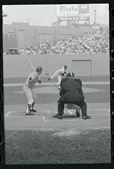 Jose Santiago Pitching to Zoilo Versalles