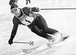 Olympia Prints: Josef Stiegler 1964 Winter Olympics